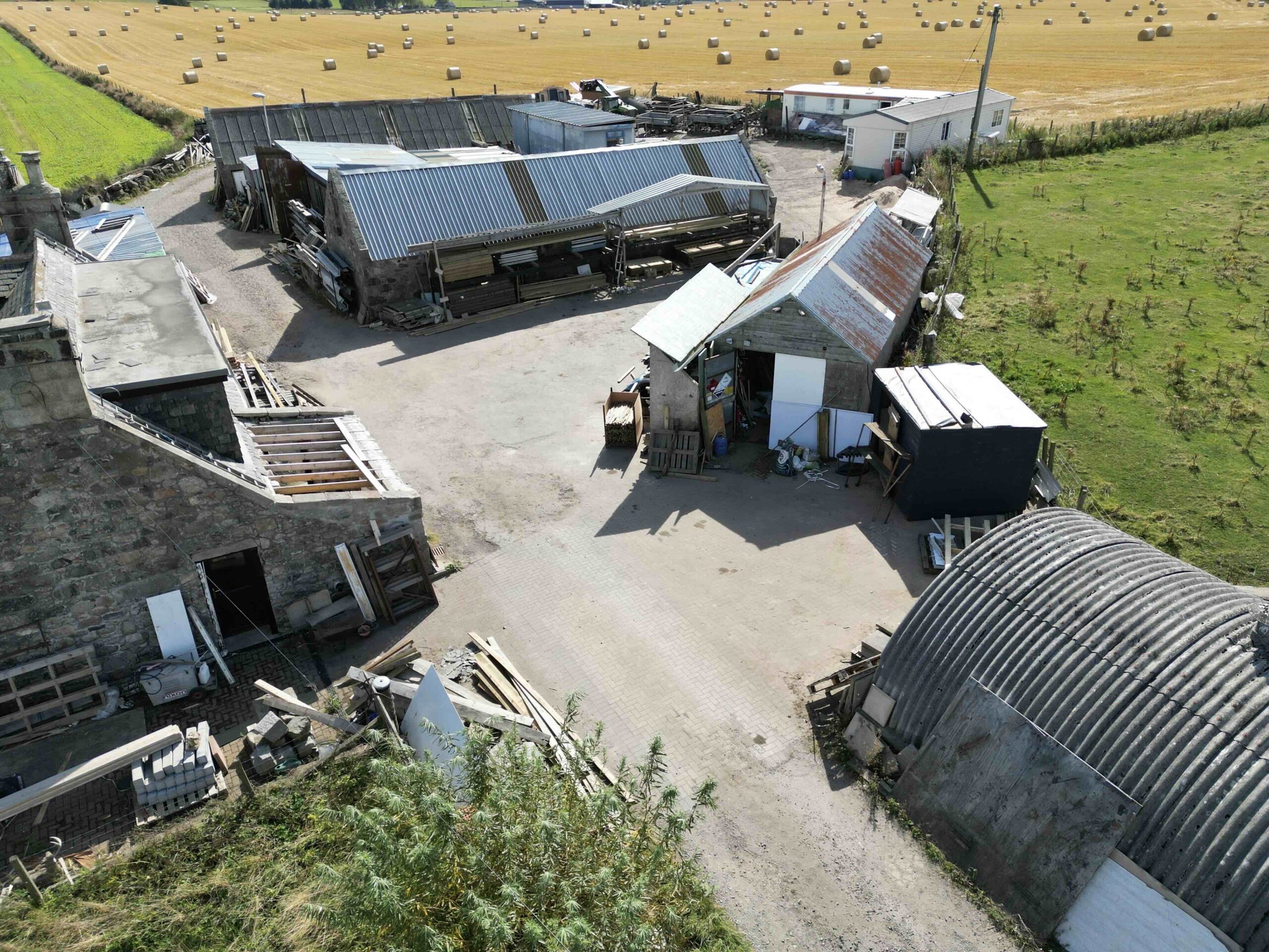 AMK Woodyard aerial shot